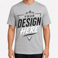 EA Unisex Soft-Style Cotton T-Shirt Front Design, 100% Cotton, 4.5 oz