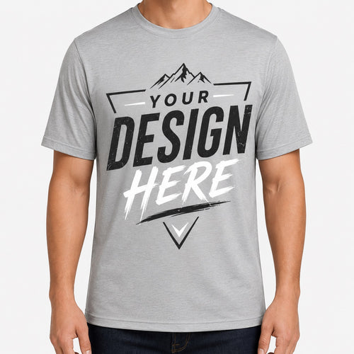EA Unisex Heavy Cotton T-Shirt Front Design, 100% Cotton, 5.3 oz