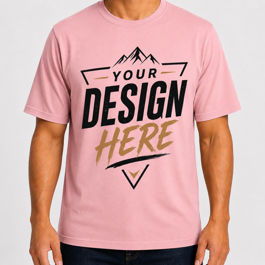 EA Unisex Soft-Style Cotton T-Shirt Front Design, 100% Cotton, 4.5 oz