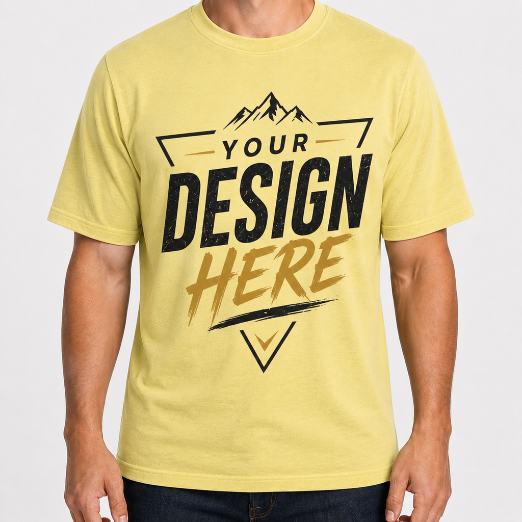EA Unisex Soft-Style Cotton T-Shirt Front Design, 100% Cotton, 4.5 oz